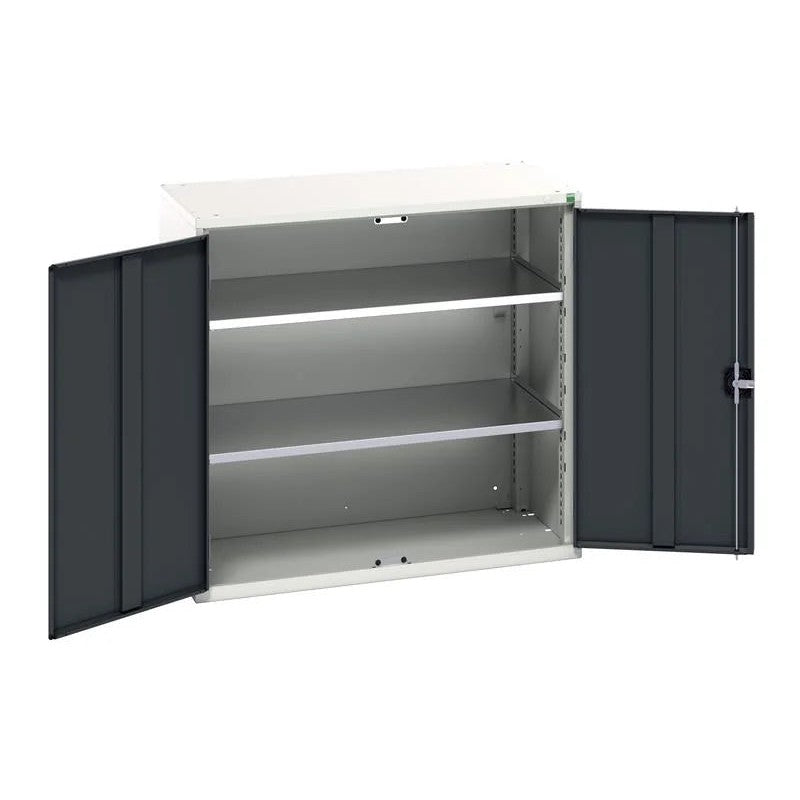 Bott Verso 2 Shelf Cupboard Anthracite Grey 800-1050mm