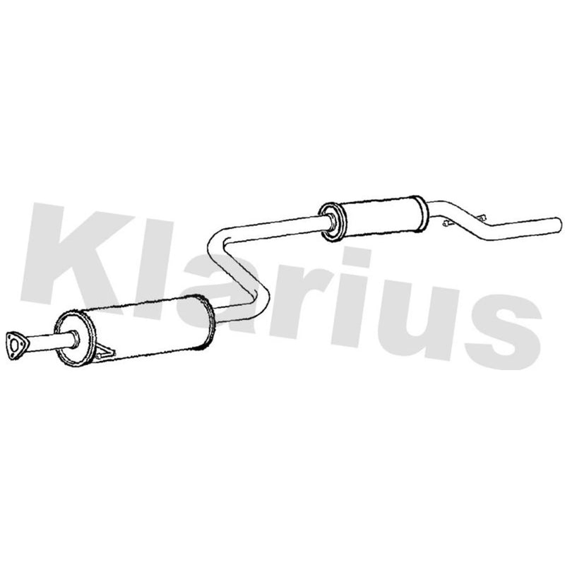 Klarius Box With Centre Pipe Centre HA403G