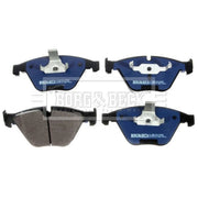 Borg & Beck 4 x Front Brake Pad Set BBP1969