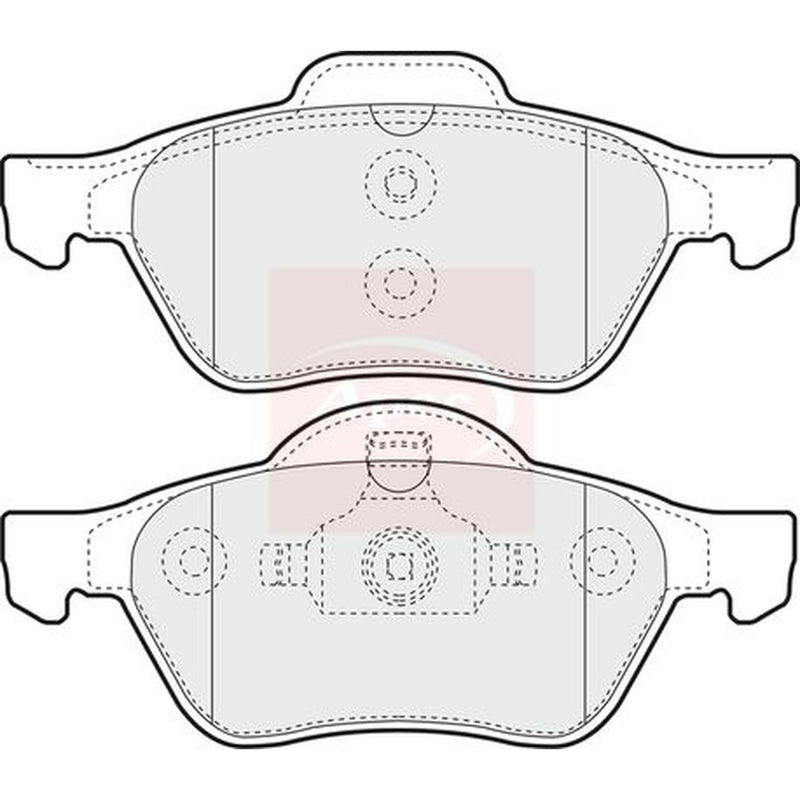 Apec Front Brake Pad Set PAD1270