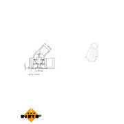NRF Thermostat,Coolant 725115