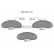Textar Front Brake Pad Set 2998501