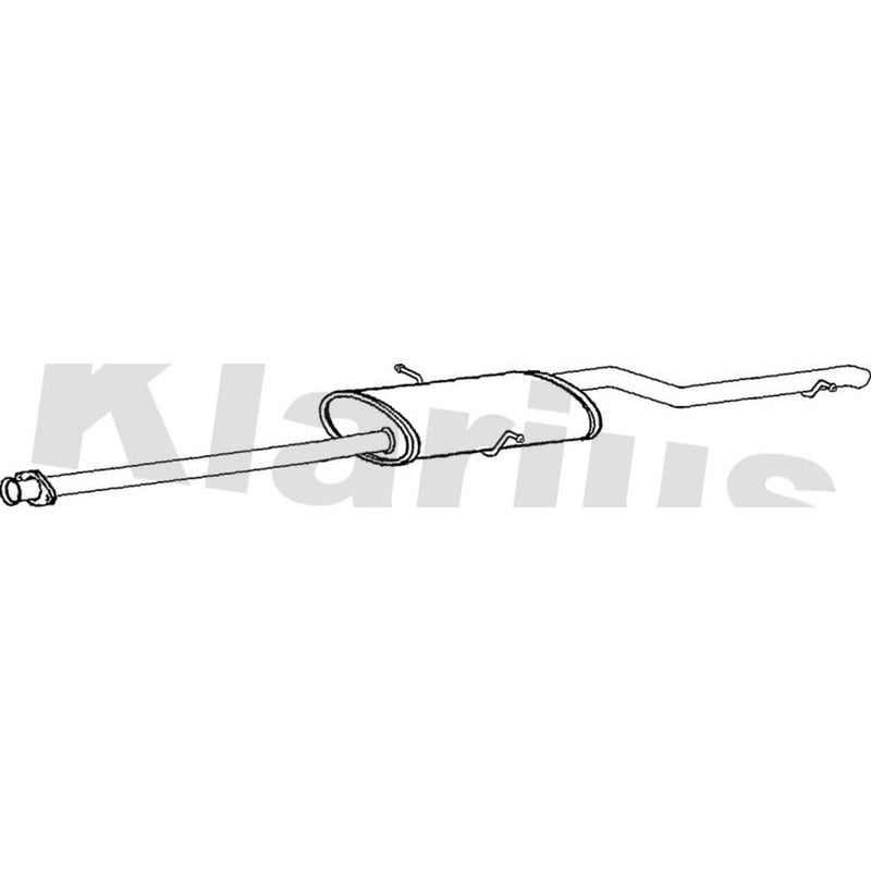Klarius Box With Tail Pipe Rear MZ415J