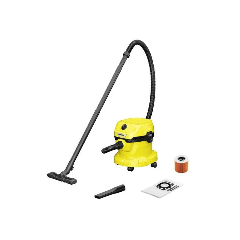 Karcher WD 2 Plus Wet & Dry Vacuum 1000W 240V - 16280020