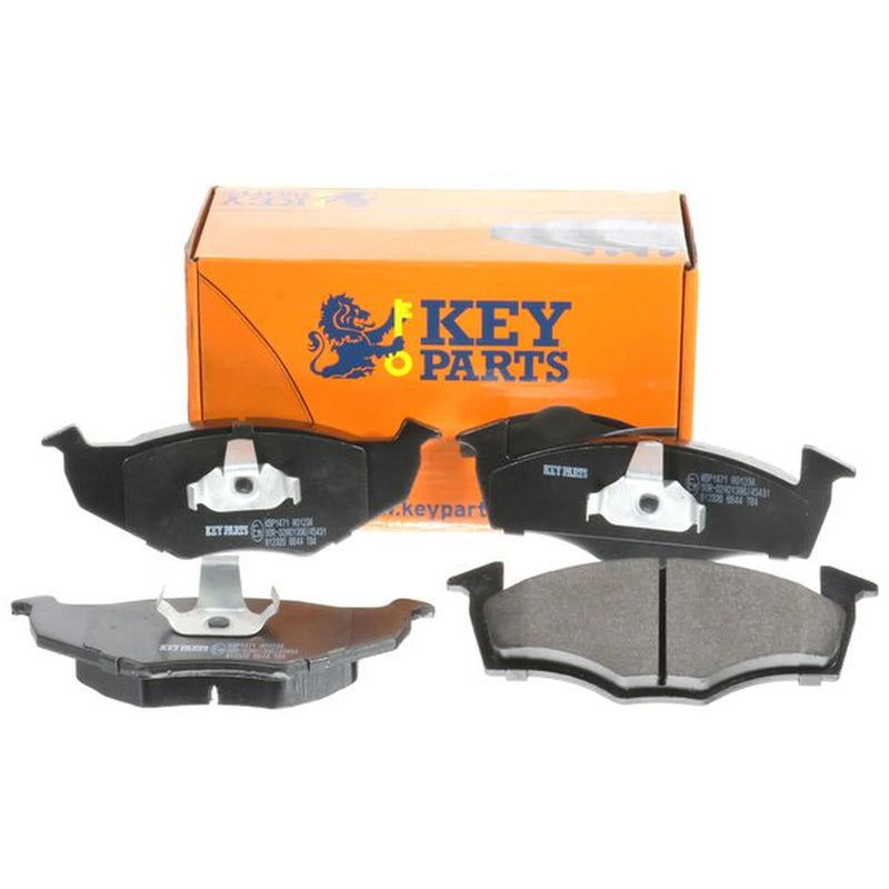 Key Parts 4 x Front Brake Pad Set KBP1471