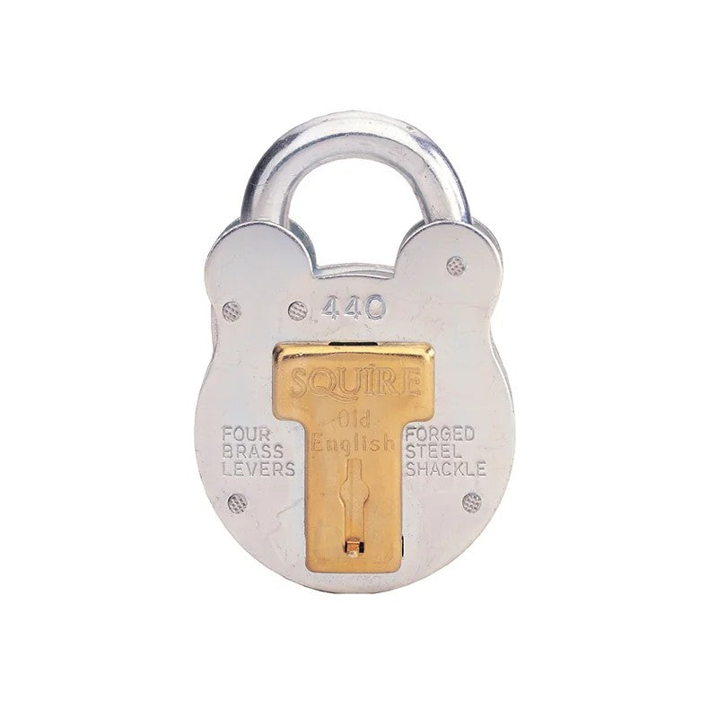 Squire 440KA Old English Padlock with Steel Case 51mm Keyed - 440/KA PEF3