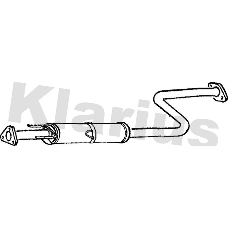 Klarius Box With Centre Pipe Centre HA286D