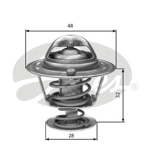 Gates Thermostat,Coolant TH32576G1