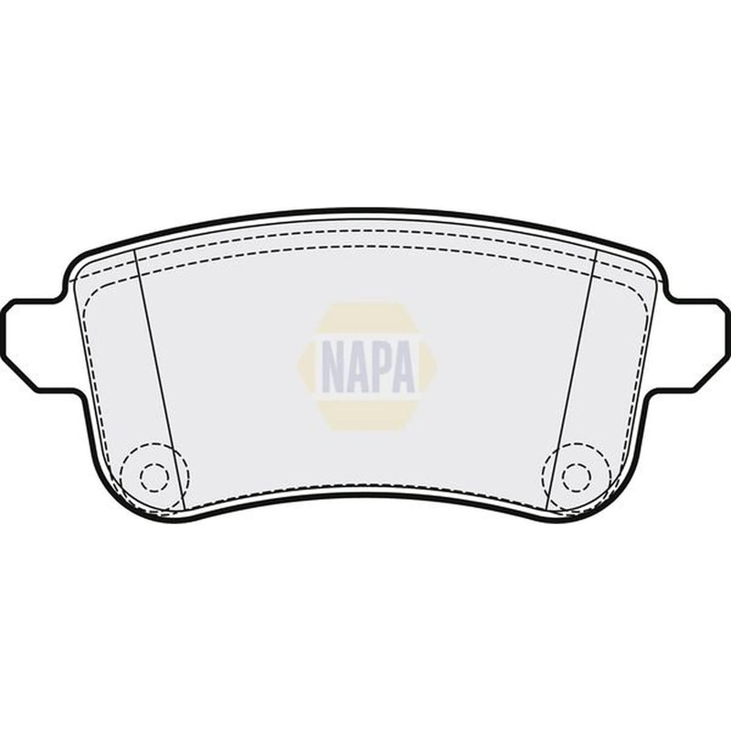 NAPA Rear Brake Pad Set NBP1717