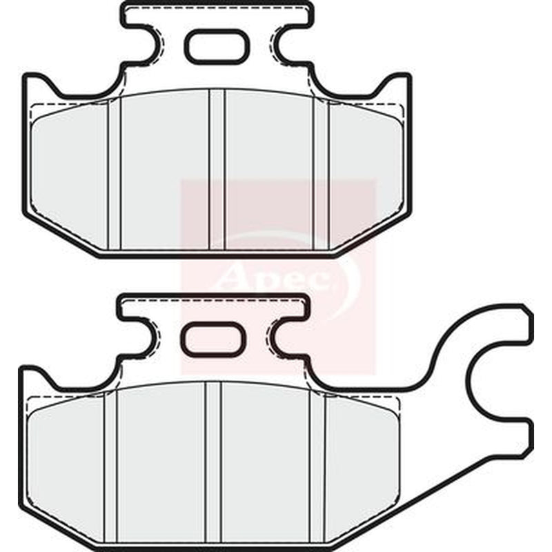 Apec Front Brake Pad Set PAD1863