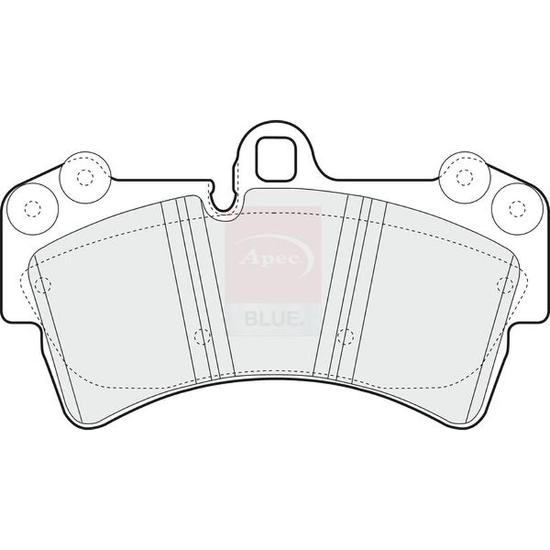 Apec Front Brake Pad Set PD3331