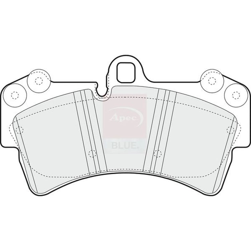 Apec Front Brake Pad Set PD3331