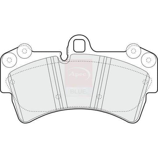 Apec Front Brake Pad Set PD3331