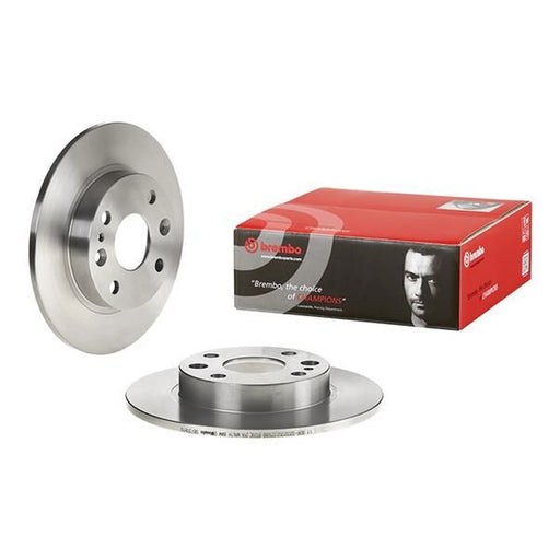 Brembo 2 x Solid Rear Brake Discs 08.7378.10