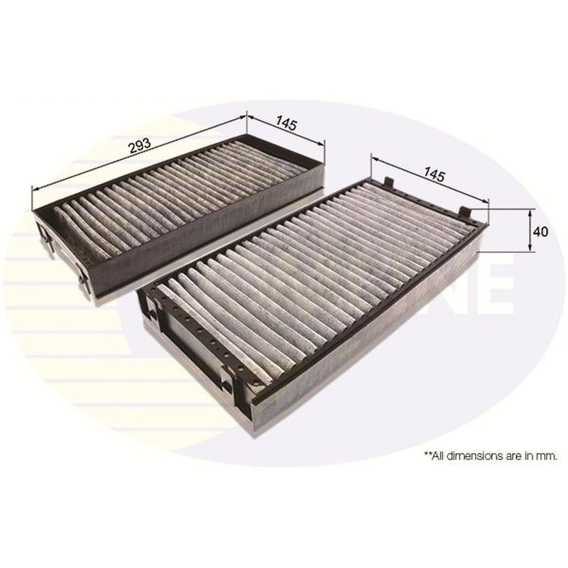 Comline Cabin Air Filter (Pollen Filter) EKF171A