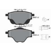 Textar Rear Brake Pad Set 2582701