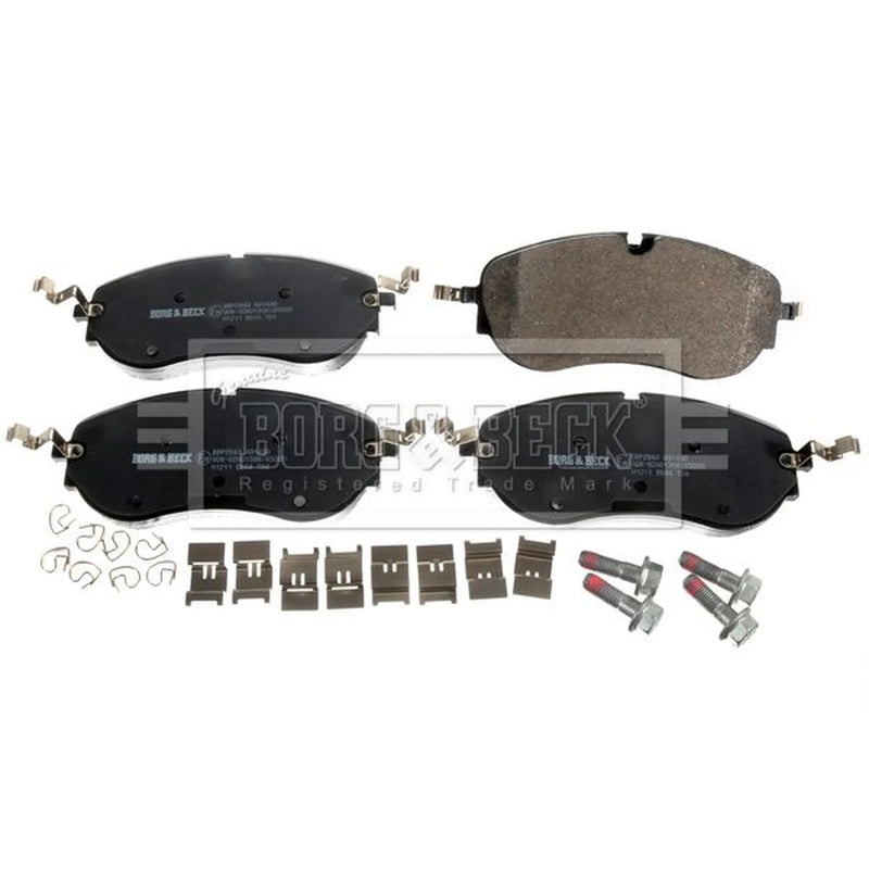 Borg & Beck 4 x Front Brake Pad Set BBP2943