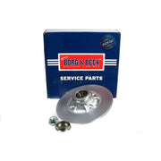 Borg & Beck 2 x Solid Rear Brake Discs BBD5939S