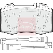 Apec Front Brake Pad Set PAD1535
