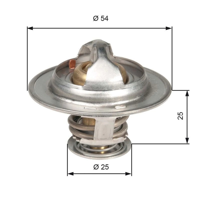 Gates Thermostat,Coolant TH13076G1