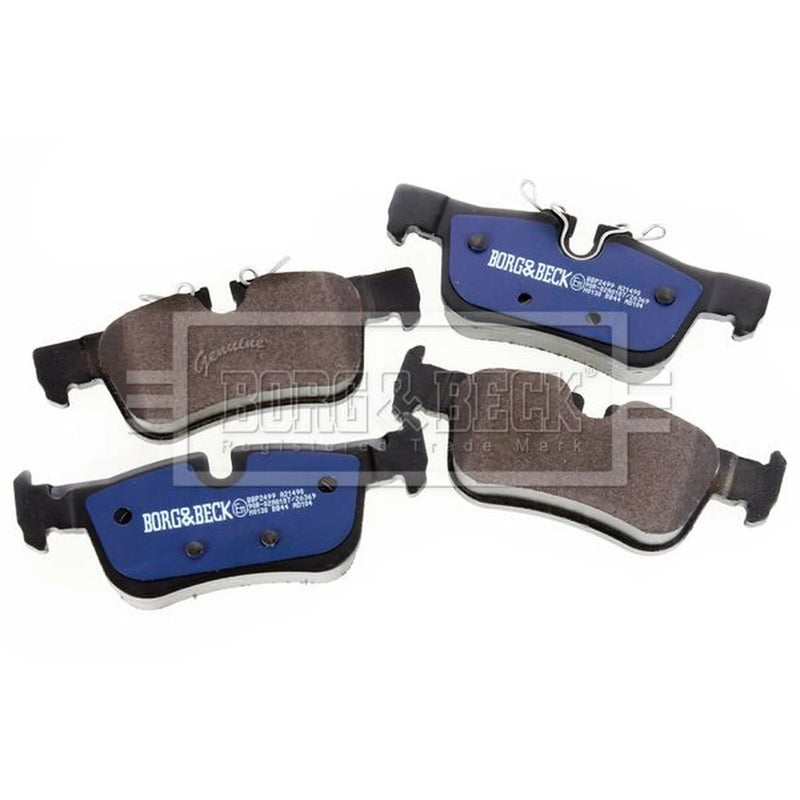 Borg & Beck 4 x Rear Brake Pad Set BBP2499
