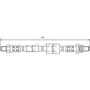 Apec Brake Hydraulic Hose Line Rear HOS3675