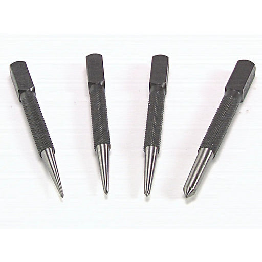 Priory 44-SC4 Centre Punch Set, 4 Piece - PRI44SC4