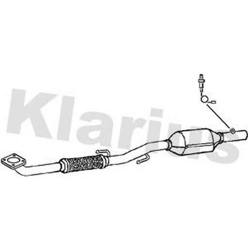 Klarius Catalyst T/A With Pipe (Kit 401664) Centre 321826