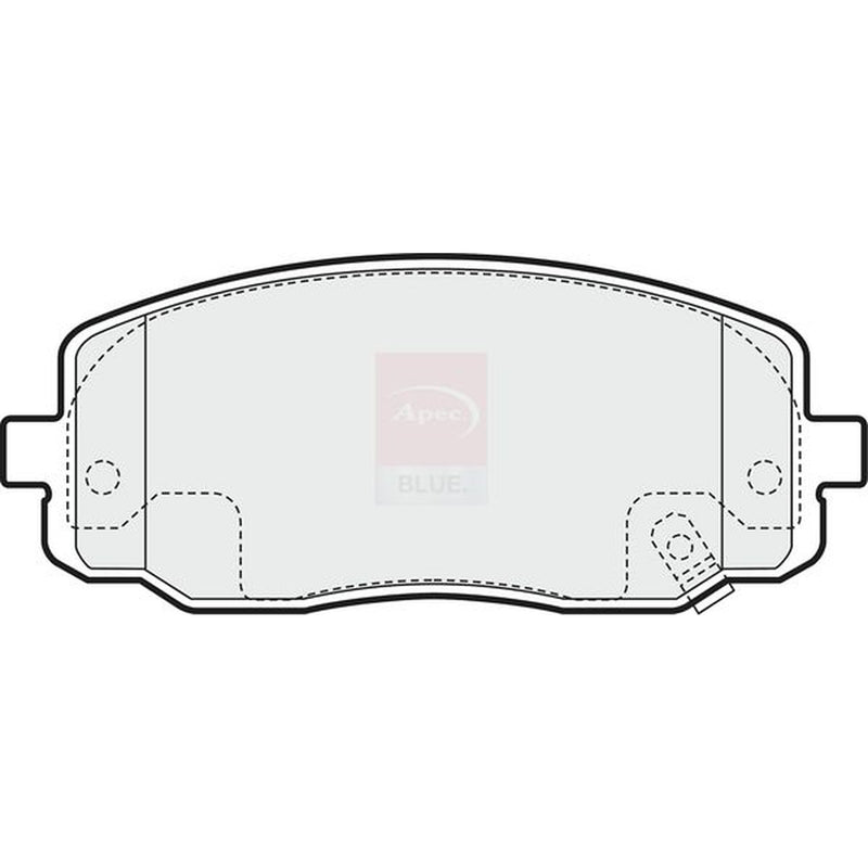 Apec Front Brake Pad Set PD3118