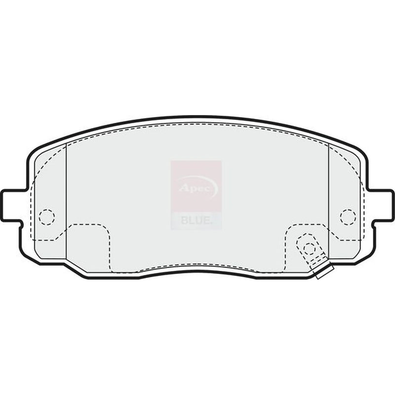 Apec Front Brake Pad Set PD3118