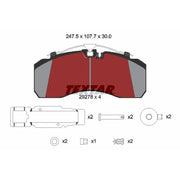 Textar Front Brake Pad Set 2927801
