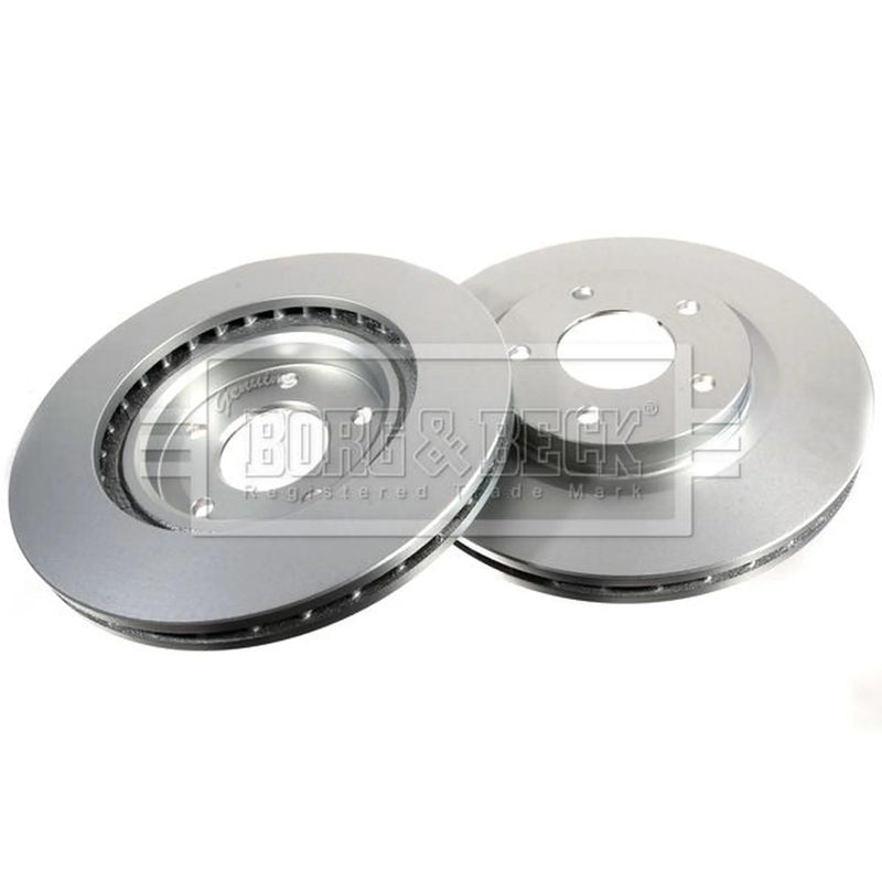 Borg & Beck 2 x Vented Front Brake Discs BBD4821