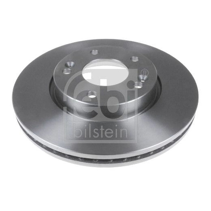 Febi 2 x Internally Vented Front Brake Discs 108573