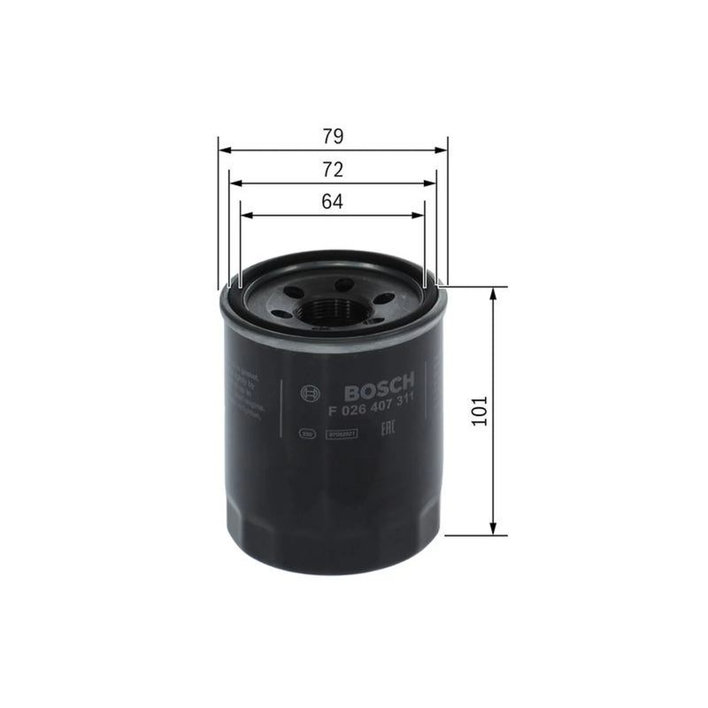 Bosch Engine Oil Filter F 026 407 311