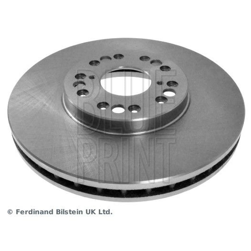 Blue Print 2 x Internally Vented Front Brake Discs ADT34397