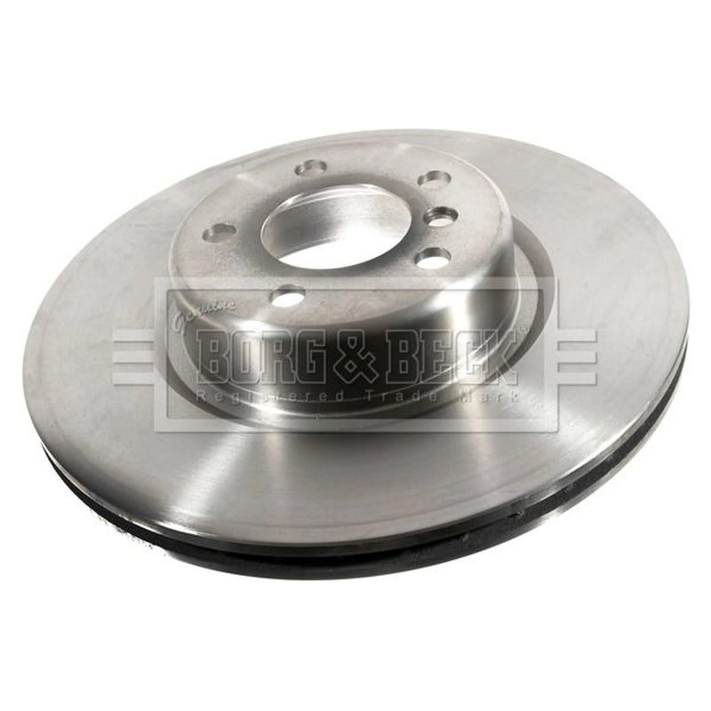 Borg & Beck 2 x Vented Rear Brake Discs BBD7010S