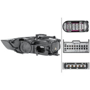 Hella Headlight Headlamp LED Right 1LL 354 840-041