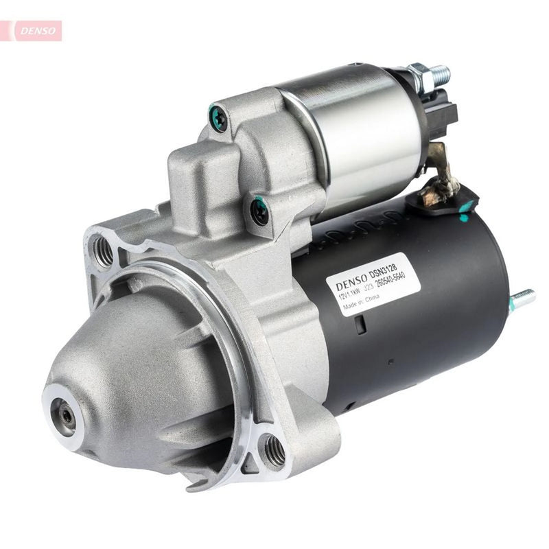 Denso Starter Motor 12V 1.1kW 9 Teeth DSN3128