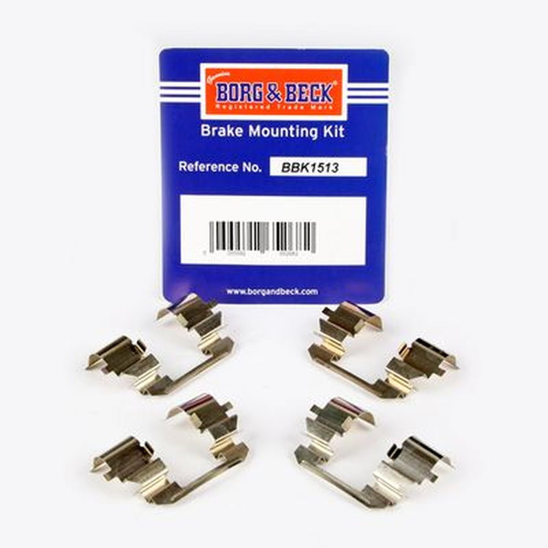 Borg & Beck Brake Pad Accessory Fitting Kit Front BBK1513