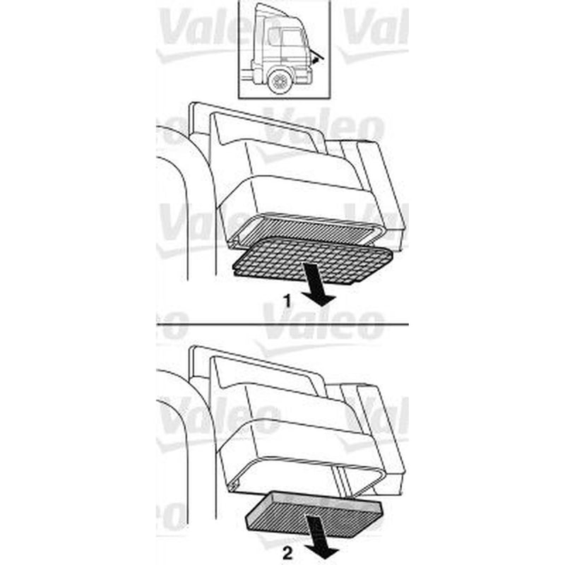 Valeo Cabin Air Filter (Pollen Filter) 716001