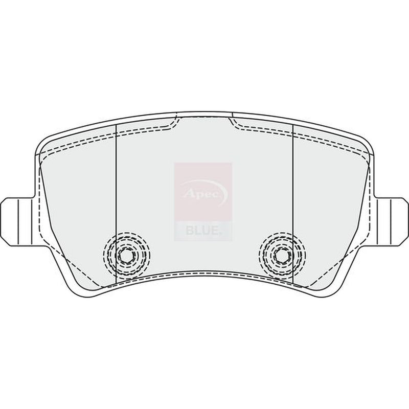 Apec Rear Brake Pad Set PD3353