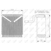 NRF Air Conditioning Evaporator 36043