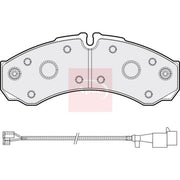 Apec Rear Brake Pad Set PAD2078