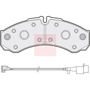 Apec Rear Brake Pad Set PAD2078