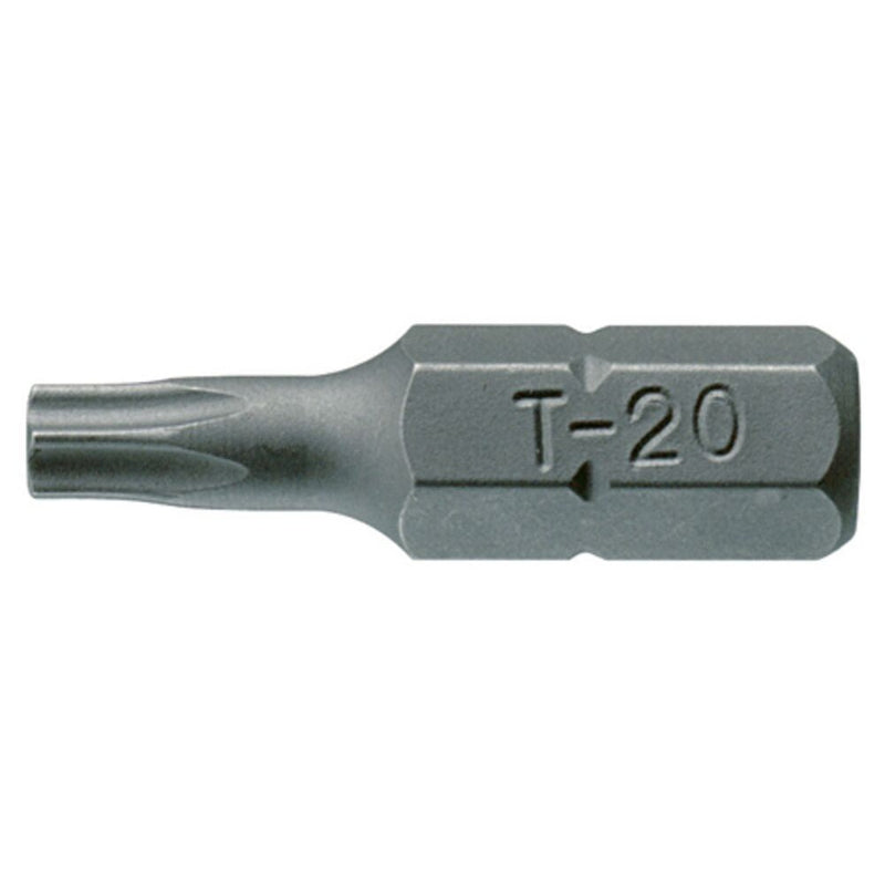 Teng Tools Bits TPX10 25mm 1/4" Hex S2 Steel - Pack of 3