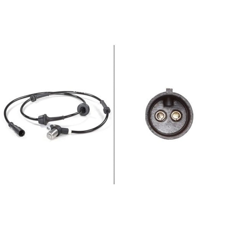 Hella ABS Wheel Speed Sensor Front 6PU 009 106-471