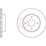 Apec 2 x Vented Front Brake Discs DSK2348