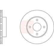 Apec 2 x Vented Front Brake Discs DSK2348