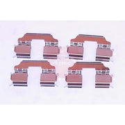 Apec Brake Pad Accessory Fitting Kit Rear KIT1160