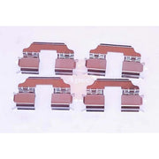 Apec Brake Pad Accessory Fitting Kit Rear KIT1160